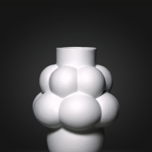 Bux White Vase